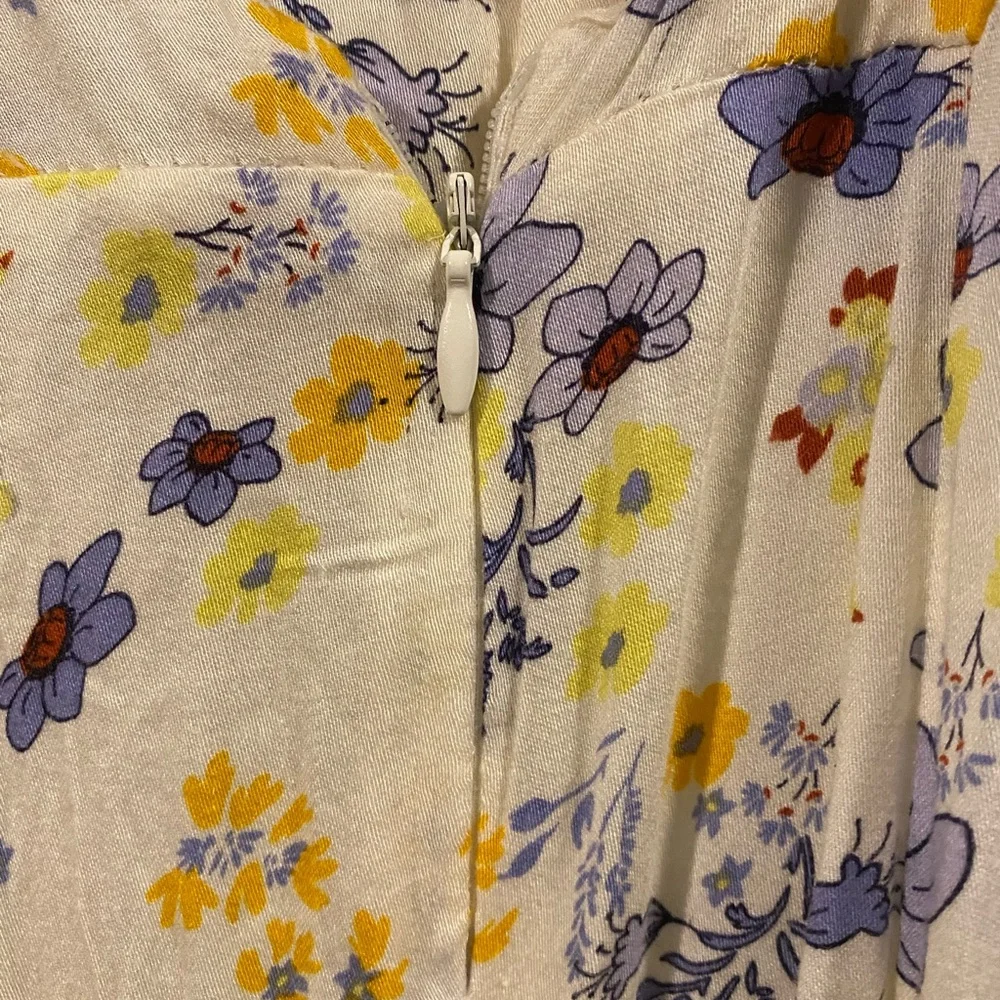 NWT free people floral cutout mini dress . SZ L - Picture 5 of 8